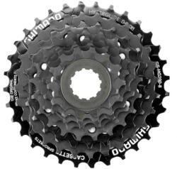 Shimano Acera CS-HG200-7 kazettás lánckeréksor, 7s, fekete, 12-32T, OEM kiszerelés