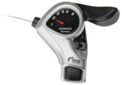 Shimano Tourney TX50 váltókar csak jobb - 6-os ezüst, OEM kiszerelés