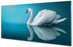  tulup. hu Konyhai üveg panel Swan vízben 120x60 cm