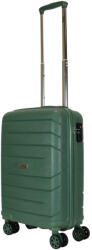 TravelZ Big Bars zöld 4 kerekű kabinbőrönd (Big-Bars-S-zold)