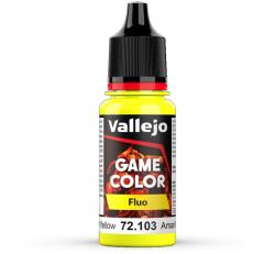 Vallejo 72103 Fluo Color Fluorescent Yellow, 18 ml (8429551721035)