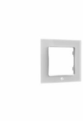 Shelly Wall Switch sorolókeret, 1-es fehér üveg előlapos (ALL-KAP-WF1-W) - smart-otthon