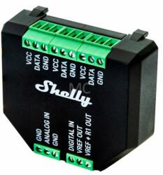 Shelly szenzor adapter Shelly PLUS relékhez (DS18B20 hőmérséklet-érzékelő, és más szenzorok csatlakoztatásához) (ALL-KIE-PLUSADDON)
