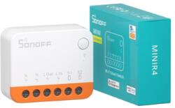 Sonoff Mini Extreme (Sonoff Mini R4) Wi-Fi + Bluetooth okos kapcsolómodul / relé (SON-REL-MINI-R4) - smart-otthon