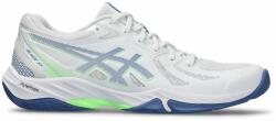 ASICS Pantofi de badminton/squash pentru bărbați "Asics Blade FF - white/denim blue