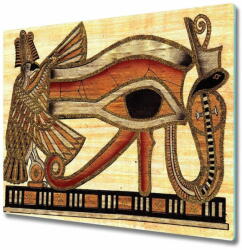 tulup. hu Üveg vágódeszka Egyiptomi papirusz szem 60x52 cm - mall - 13 900 Ft
