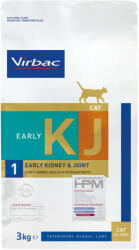 Virbac Kidney & Joint 1 Early Cat 3kg - vesekímélő és ízületeket támogató macskatáp