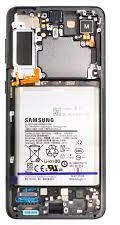 Samsung Galaxy S21 Plus 5G (SM-G996B) komplett lcd kijelző érintőpanellel fekete GH82-24555A