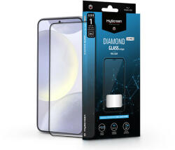 MyScreen Samsung SM-S926 Galaxy S24+ edzett üveg képernyővédő fólia - MyScreenProtector Diamond Glass Lite Edge2.5D Full Glue - fekete - mobilehome