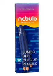 Nebulo Színes ceruza jumbo háromszög Nebulo vastag kék (JPC-TR-1)