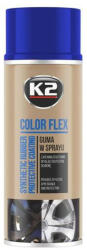 K2 COLOR FLEX - Gumi festék / fújható fólia spray - kék 400 ml