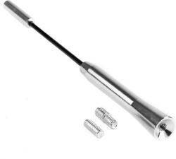 Amio Antennaszár alumínium rövid 18 cm | 2 adapterrel 5/6 mm