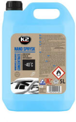 K2 | NANO SPRAY - Téli mosófolyadék -40°C | 5 liter