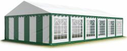 Pártystany-Jičín s. r. o Kerti parti sátor 5x10m - PVC Standard tűzálló szín fehér Színes: Zöldes-fehér