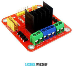 Caxtool Léptetőmotor verzérlőpanel L298N Dual H-híd DC (EHGS00537)