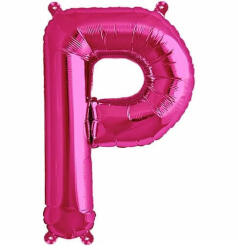 Balloons4party Balon folie litera P roz 40 cm