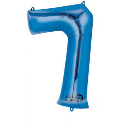 Grabo Balon folie cifra 7 albastru 66cm