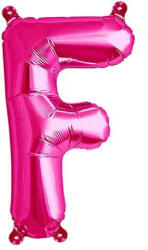 Balloons4party Balon folie litera F roz 40 cm