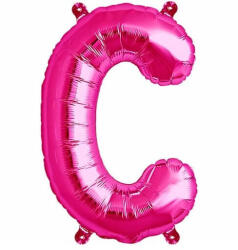 Balloons4party Balon folie litera C roz 40 cm