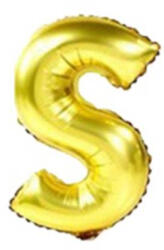 Balloons4party Balon folie litera S auriu 40 cm