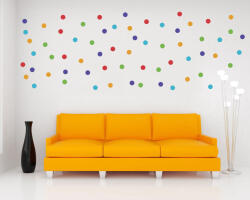 4 Decor Sticker Cercuri colorate Decoratiune camera copii
