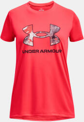 Under Armour UA Tech Print BL SSC Tricou pentru copii Under Armour | Roșu | Fete | 122