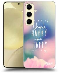 Picasee ULTIMATE CASE Samsung Galaxy S24 S921B 5G - készülékre - Think happy be happy