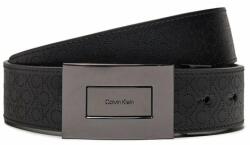 Calvin Klein Férfi öv Adj/Rev Formal Plaque Mono 35mm K50K511573 Fekete (Adj/Rev Formal Plaque Mono 35mm K50K511573)