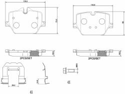 BREMBO set placute frana, frana disc BREMBO PRIME LINE P 06 116 (P 06 116)