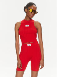 Calvin Klein Jeans Felső Label J20J223151 Piros Slim Fit (Label J20J223151)
