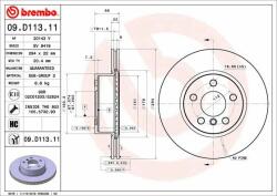 BREMBO Bre-09. D113.11 (09.d113.11)