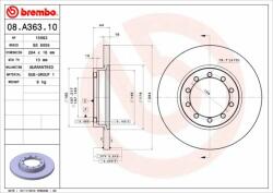 BREMBO Bre-08. A363.10