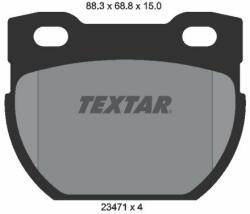 TEXTAR fékbetétkészlet, tárcsafék TEXTAR 2347101 (2347101)