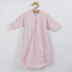  NEW BABY Új baba Teddy mackó rózsaszínű csecsemő frottír hálózsák - 86 (12-18m)