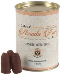 Goloka Arruda Rue folyékony füst kúpfüstölő - 24 db (INC504)
