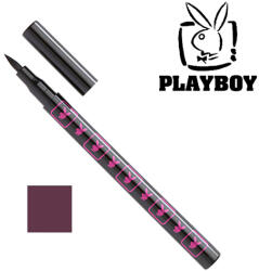Playboy filces szemhéjtus - burgundy