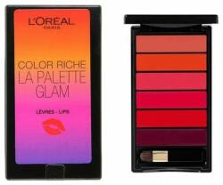 L'Oréal L’Oreal Color Riche La Palette ajakrúzspaletta - Glam