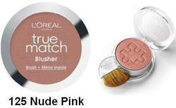 L'Oréal L’Oreal True Match arcpirosító - 125 NUDE PINK