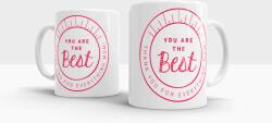 StuffMaster You are the Best feliratú bögre anyukáknak (bsbogre037)