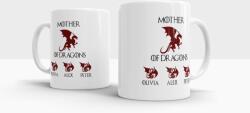 LifeTrend Mother of dragons egyedi neves bögre (egyedibg3)