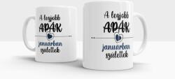 StuffMaster Bögre választható hónappal - A legjobb Apák (bsbogre056)