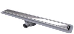 KESSEL Rigola dus faiantabila Kessel Linearis Compact, 65 cm, cu sifon integrat si capac otel inox (45600.62M)