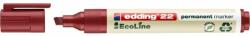 edding 22 Ecoline permanent marker piros (7580176001)