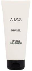 AHAVA Superfood Kale & Turmeric Shower Gel hidratáló tusfürdő 200 ml nőknek
