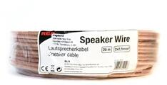 RCA 84010 20m 2x2, 5mm hangszórókábel (RCA 84010) - bestbyte