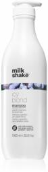 Milk Shake Icy Blond Shampoo șampon pentru neutralizarea tonurilor de galben pentru par blond 1000 ml