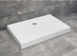 Radaway Zuhanytálca, Radaway Doros Stone D szögletes zuhanytálca előlappal 100x90 fehér, ajándék szifonna - mozaikkeramia