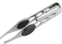 Extol csipesz LED fénnyel, rozsdamentes acél, hossz: 95mm, pofák szélessége: 4mm, 3×1, 5V elemmel (LR (9696)