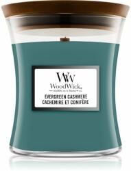 WoodWick Evergreen Cashmere lumânare parfumată 275 g