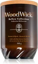 WoodWick Incense & Myrrh lumânare parfumată 368 g